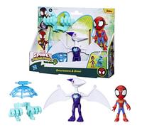 Spidey e i suoi fantastici amici Marvel Dino-Webs Ghostasasaurus & Spidey su scala da 4 pollici Spider-Man Action figure hanno set giocattoli per bam