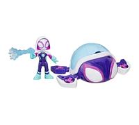 Spidey e i suoi fantastici amici Marvel Water-Webs Ghost Turtle 3 pollici (7,6 cm) Submarino giocattolo e giocattoli per acqua di supereroi Action Fi