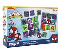 Spidey e i suoi incredibili amici Bingo, abbina Spidey, amici e cattivi in questo divertente gioco per i fan della Marvel, ottimo regalo, 2-4 giocatori, età 3+ anni