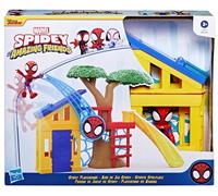Spidey e i suoi super amici - base casa sull'albero con figura di Spidey
