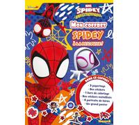 Spidey et ses amis extraordinaires - Mon coffret Spidey - À la rescousse ! - Dans ce coffret: 3 papertoys, des stickers, 1 livre de coloriage, des ... 4 portraits de héros, un grand poster
