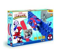 Spidey flextreme set 184 pezzi e auto di spidey inclusa