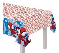 Spidey & Friends - Tovaglia in plastica per feste, 137,2 x 243,8 cm, multicolore, confezione da 1