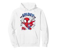 Spidey Go Spidey Go Felpa con Cappuccio