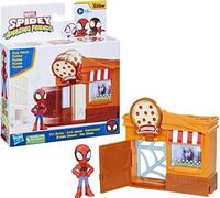Hasbro HSBF83605X0 Spidey - City Blocks: Mini Playset Pizzeria