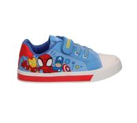 Spidey - Scarpe da Ginnastica con luci in Tela per Bambini, in PVC, per Bambini e Ragazze, Leggere e comode per Tutti i Giorni, Blu, 24 EU
