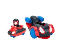Jazwares - Spidey - Miles morales Veicolo 2 in 1