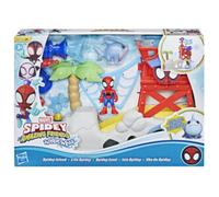 Spidey water web playset isola dei pirati