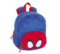 safta SPIDEY - Zaino per asilo, adattabile al carrello, facile da pulire, ideale per bambini di diverse età, comodo e versatile, qualità e resistenza, 22 x 10 x 27 cm, Blu navy, M, Casual