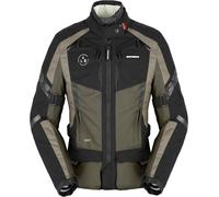 Spidi 4 Season Evo H2Out Giacca tessile da donna, nero-verde, taglia L per donne