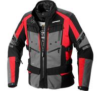 Spidi 4 Season Evo H2Out Giacca tessile moto, nero-rosso, taglia XL per maschi