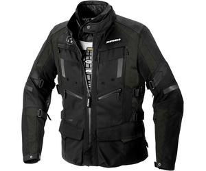 Spidi 4 Season Evo H2Out Giacca tessile moto, nero-verde, taglia M per maschi
