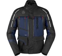 Spidi 4 Season V3 H2Out giacca in tessuto impermeabile, nero-blu, taglia 2XL per maschi