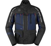 Spidi 4 Season V3 H2Out giacca in tessuto impermeabile, nero/blu, Taglia XXL