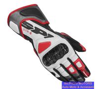 SPIDI A221 GUANTO IN PELLE STR-6 Colore 014 Red Racing Per Moto