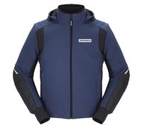 Spidi Armor H2Out Felpa con cappuccio moto, blu, taglia XL per maschi