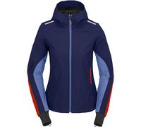 Spidi Armor Light Felpa con cappuccio da moto, rosso-blu, taglia L per donne