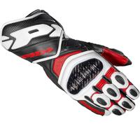 SPIDI Carbo 7 Guanti moto (Black/White/Red,M)