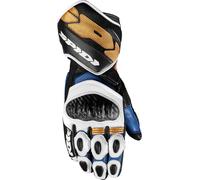 Spidi Carbo 7, Guanti XXL male Blu/Oro