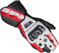 Spidi Carbo Track Evo 2 Guanti da motocicletta, nero/rosso, Taglia XL