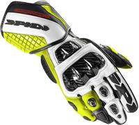 Spidi Carbo Track Evo Guanti da moto, nero-giallo, taglia 3XL per maschi
