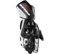 Spidi Carbo Track Evo Guanti da moto, nero-bianco, taglia L per maschi