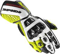 SPIDI Carbo Track Evo Guanti moto (Black/Neon,XL)