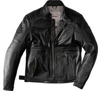 Spidi Clubber, giacca di pelle 56 male Nero/Nero