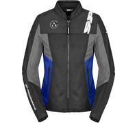Spidi Corsa Net Windout Giacca tessile moto, nero/blu, Taglia S