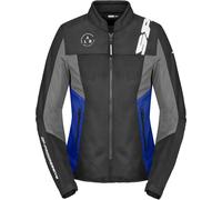 Spidi Corsa Net Windout Giacca tessile moto, nero-blu, taglia XS per donne