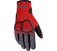 Guanti In Tessuto Spidi Cross Knit Rosso L