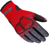 Spidi Cross Knit, guanti L male Rosso/Nero/Grigio