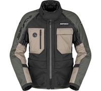 Spidi Crossmaster 2 H2Out impermeabile Giacca tessile moto, verde, taglia 4XL per maschi
