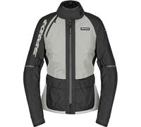 Spidi Crossmaster 2 H2Out impermeabile Giacca tessile moto da donna, nero-bianco, taglia XS per maschi