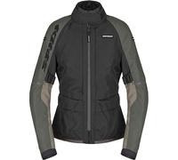 Spidi Crossmaster 2 H2Out impermeabile Giacca tessile moto da donna, Verde scuro, Taglia S