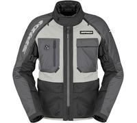 Spidi Crossmaster 2 H2Out impermeabile Giacca tessile moto, nero-bianco, taglia XL per maschi