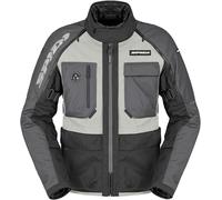 Spidi Crossmaster 2 H2Out impermeabile Giacca tessile moto, Nero/Ghiaccio, Taglia S