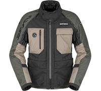 Spidi Crossmaster 2 H2Out impermeabile Giacca tessile moto, Verde scuro, Taglia S
