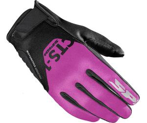 Spidi CTS-1 Guanti da moto da donna, nero-rosa, taglia XL per donne