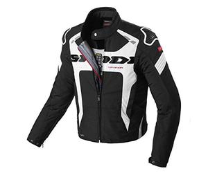 SPIDI D206-011- L Giacca H2Out Warrior, Nero/Bianco, Taglia L