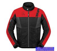 SPIDI D320 GIACCA MOTO CORSA H2OUT 071 Red/Black 4 Stagioni Impermeabile