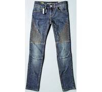 Spidi Denim Lady Racer Slim Fit Jeans da moto da donna, Azzurro chiaro, Taglia 27