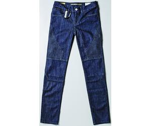 Spidi Denim Lady Racer Slim Fit Jeans da moto da donna, blu scuro, Taglia 32