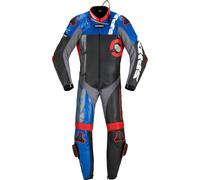 Spidi DP-Progressive Pro, tuta in pelle 1pz. perforata 46 male Nero/Rosso/Blu/Grigio