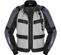 Spidi Enduro Pro, giacca in tessuto S male Nero/Grigio Chiaro/Grigio