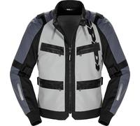 Spidi Enduro Pro, giacca in tessuto XXL male Nero/Grigio Chiaro/Grigio