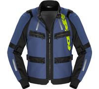Spidi Enduro Pro Giacca in tessuto da moto, nero-blu, taglia S per maschi