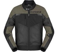 Spidi Equinox Net Windout, giacca in tessuto 4XL male Nero/Oliva