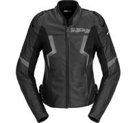 Spidi Evorider 3 Giacca in pelle da moto da donna, nero, taglia 46 per donne