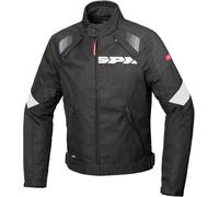 Spidi Flash Evo H2Out Giacca tessile motociclistica, nero-bianco, taglia 2XL per maschi